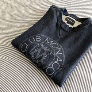 Club Monaco Heritage Crest Crewneck Sweater